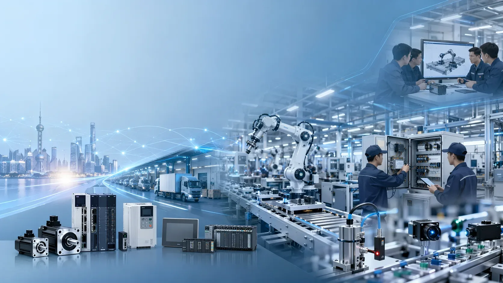 企业生产与工业自动化场景