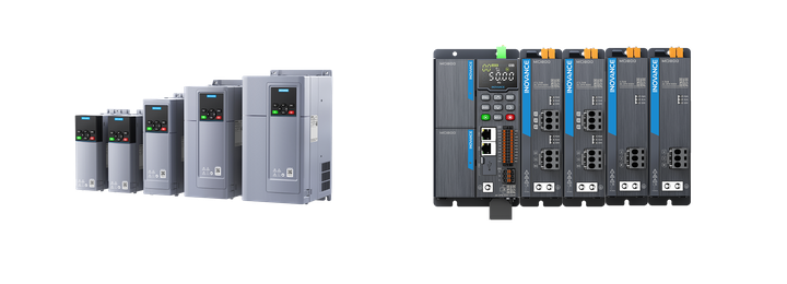 汇川变频器产品图